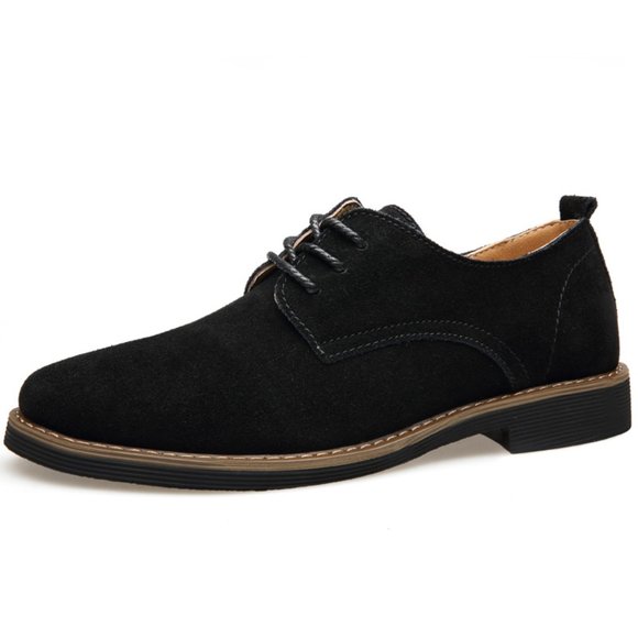 Men's shoes large size casual leather shoes low top